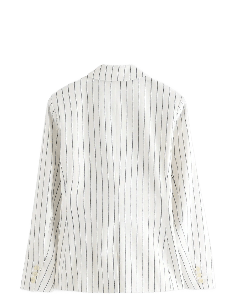 Lindex - Blazer in linen blend - single breasted blazers - off white - 2