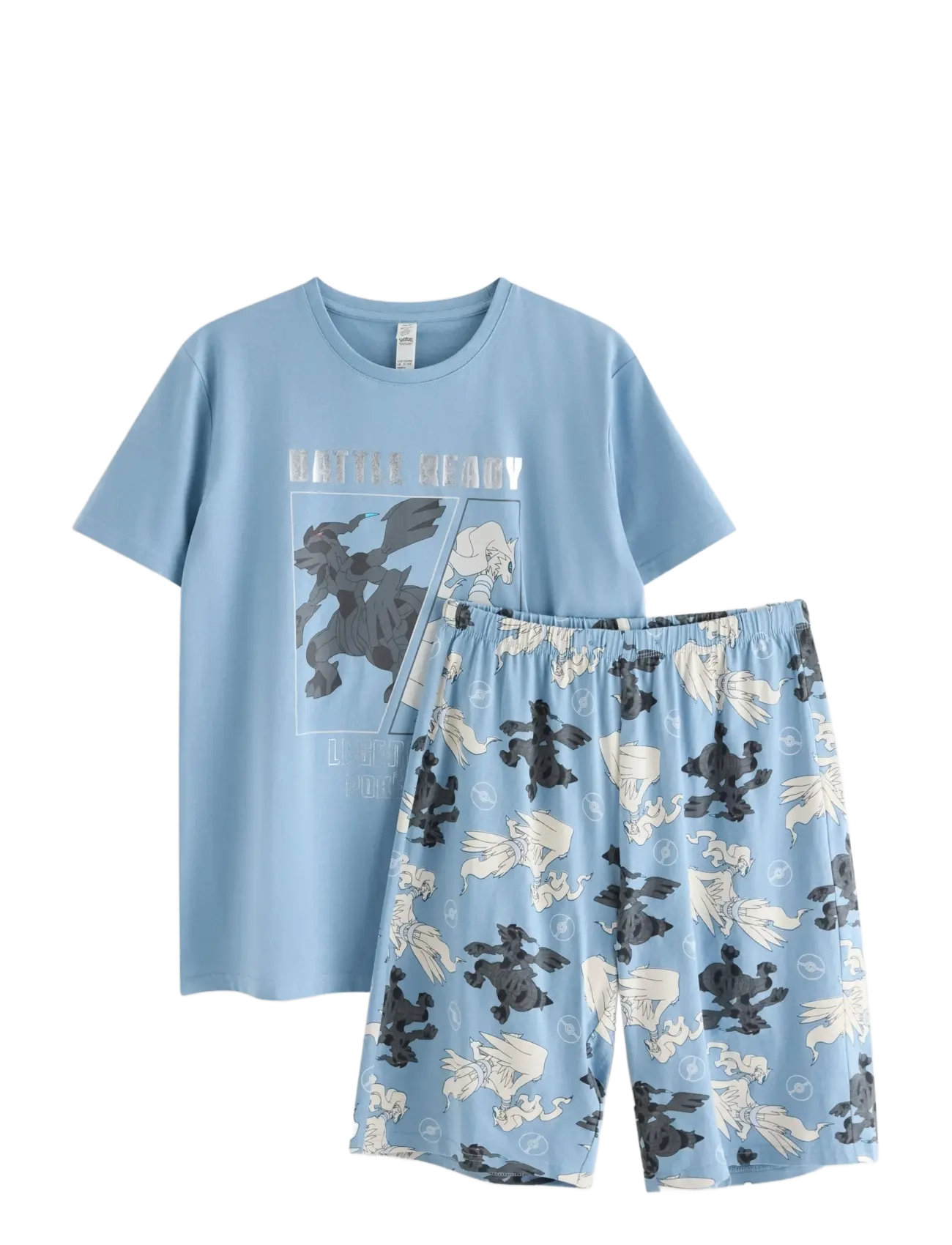 Lindex Pokémon pyjamas - Pyjamas - LT DUSTY BLUE / silver