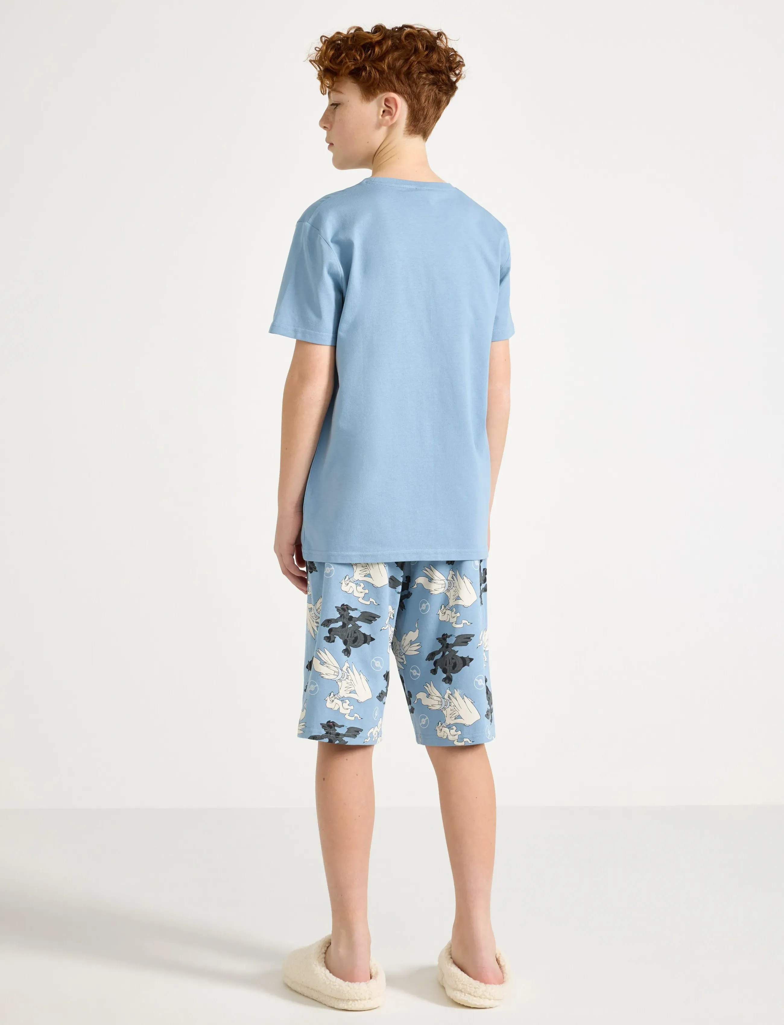 Lindex - Pokémon pyjamas - pyjamassæt - lt dusty blue - 3