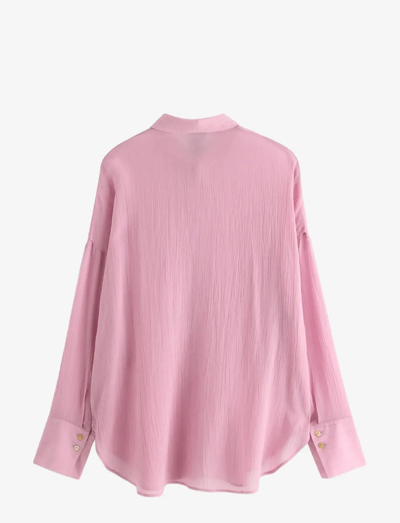 Lindex - Sheer blouse - langärmlige blusen - light dusty pink - 2