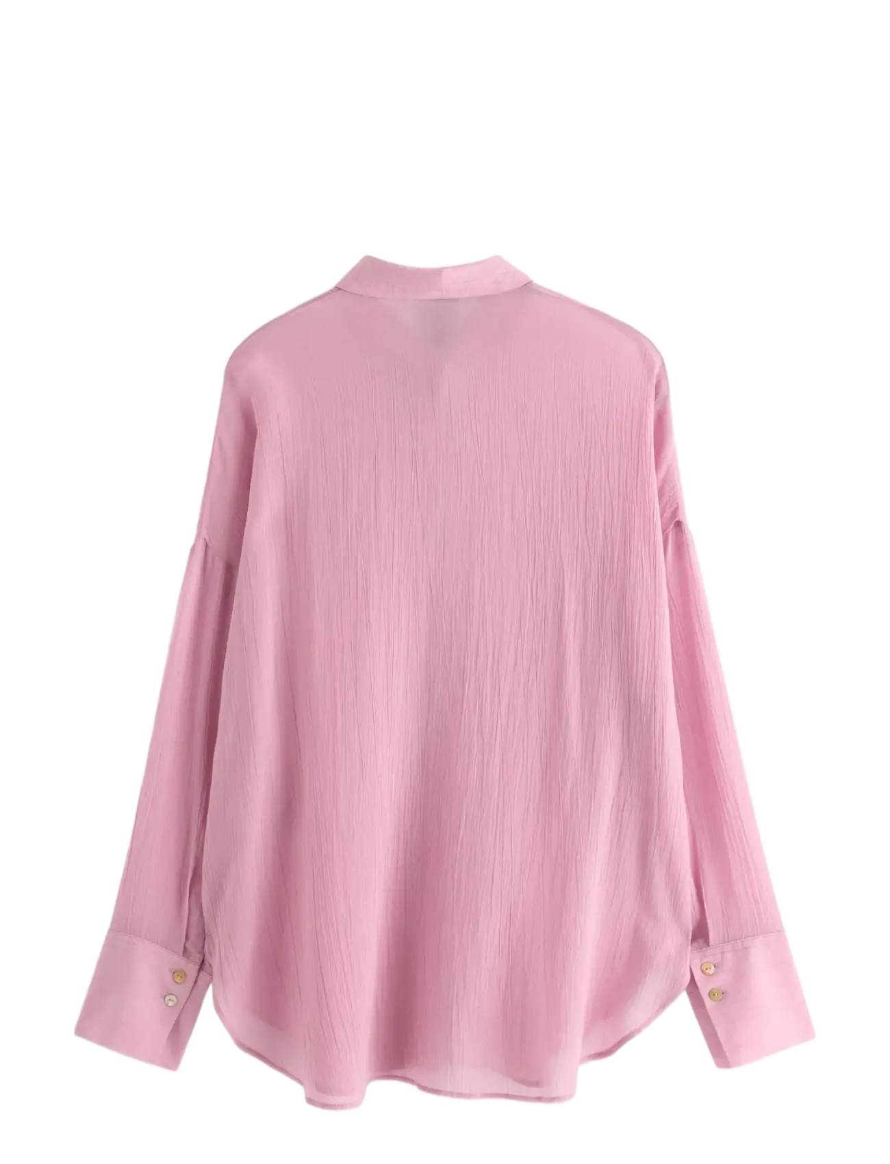 Lindex - Sheer blouse - langærmede bluser - light dusty pink - 2