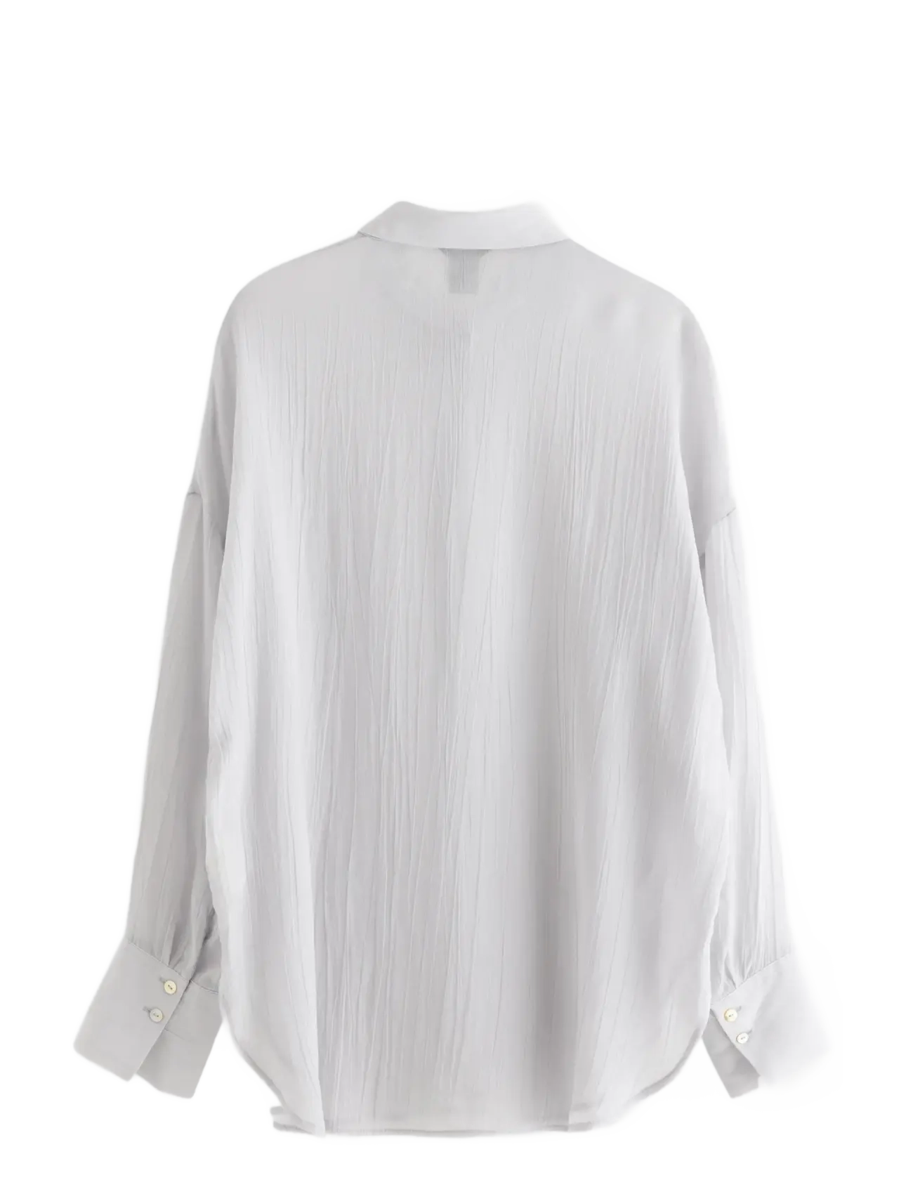 Lindex - Sheer blouse - pikkade varrukatega pluusid - light grey - 2