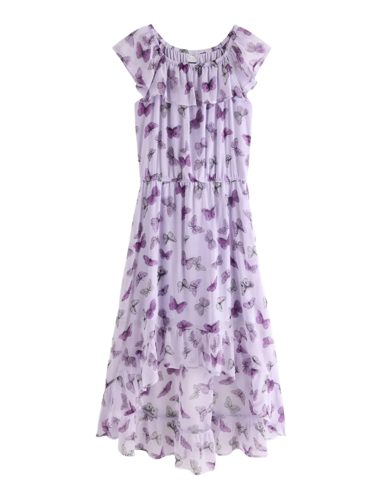 Lindex Dress with flounces - Clothing - LIGHT LILAC / purple