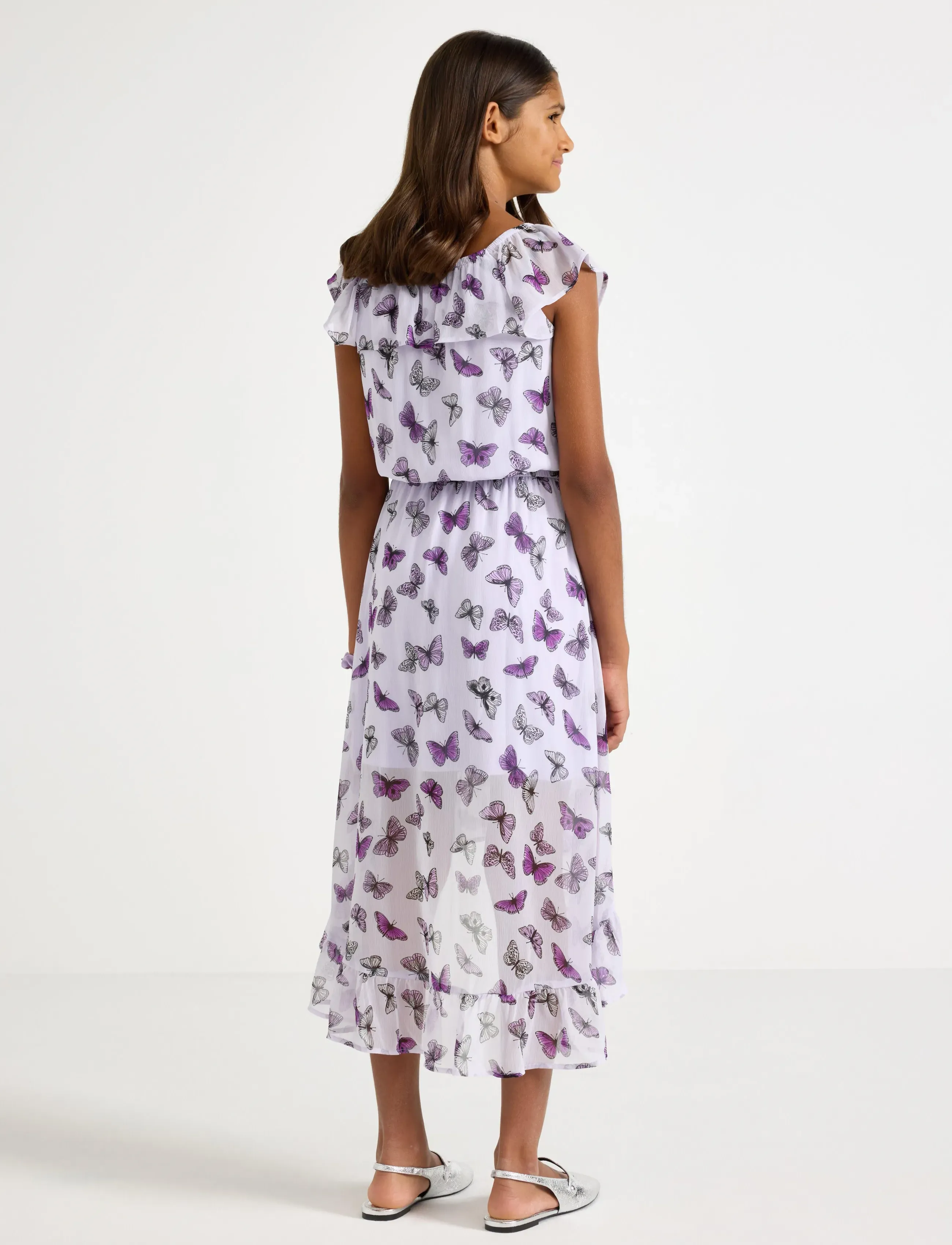 Lindex - Dress with flounces - Ärmlösa vardagsklänningar - light lilac - 3