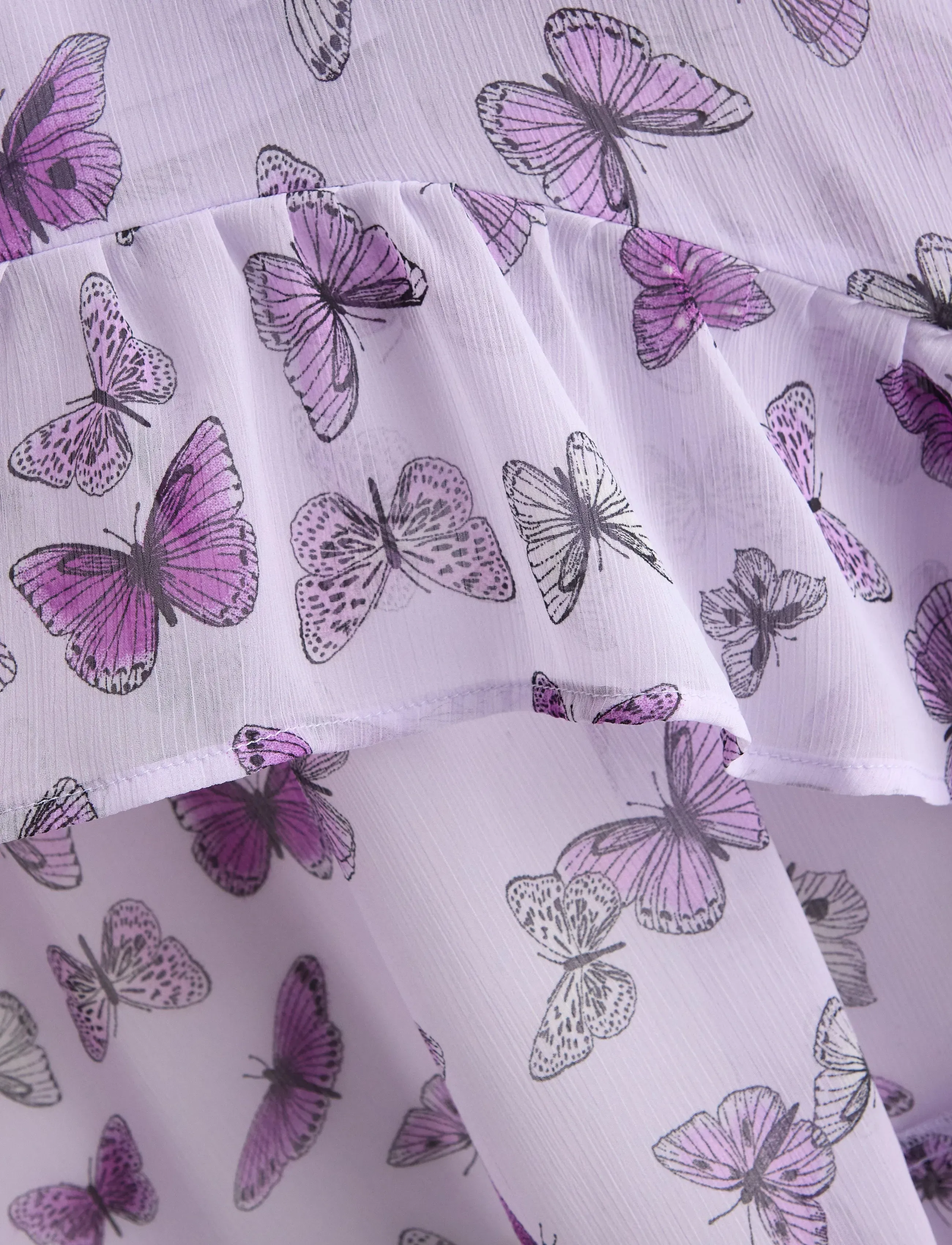 Lindex - Dress with flounces - Ärmlösa vardagsklänningar - light lilac - 5