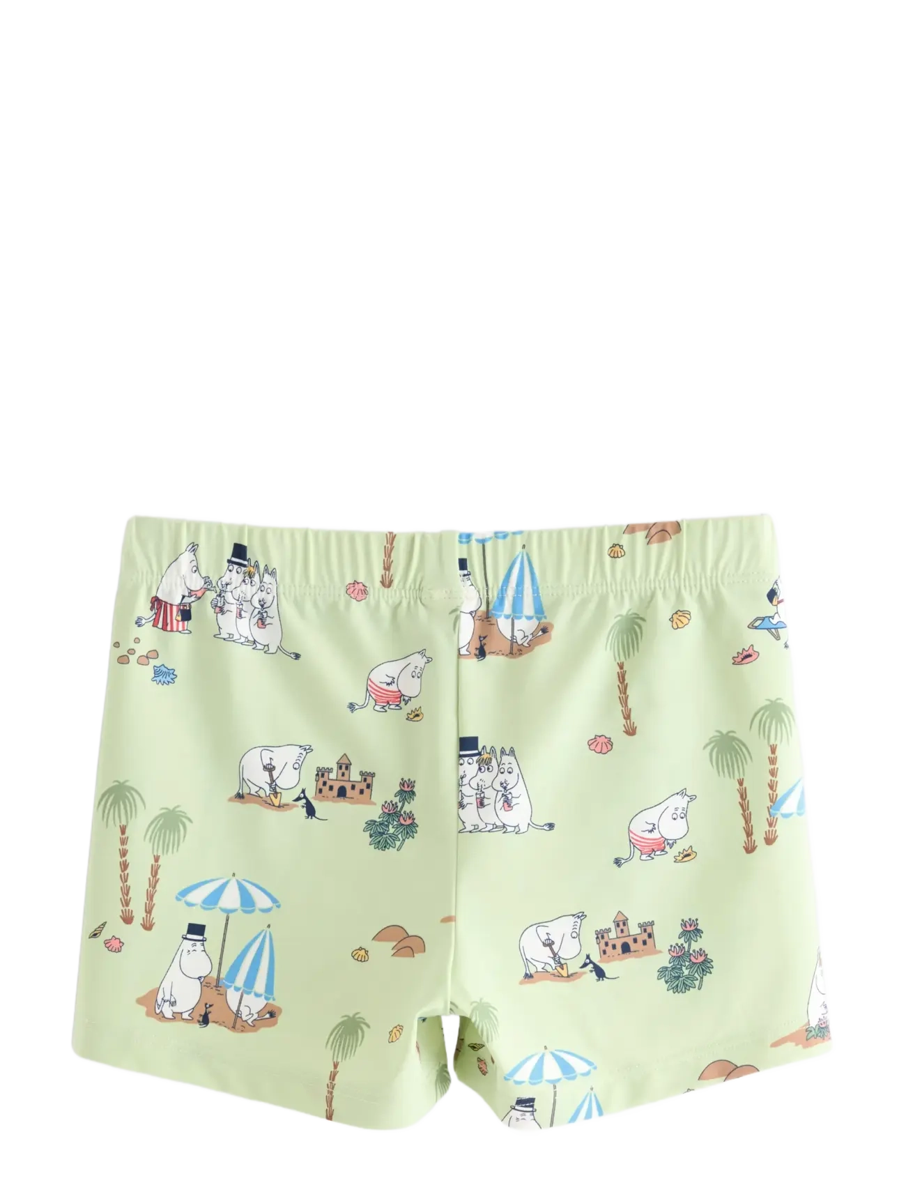 Lindex - Moomin swim trunks - badehosen - light green - 1