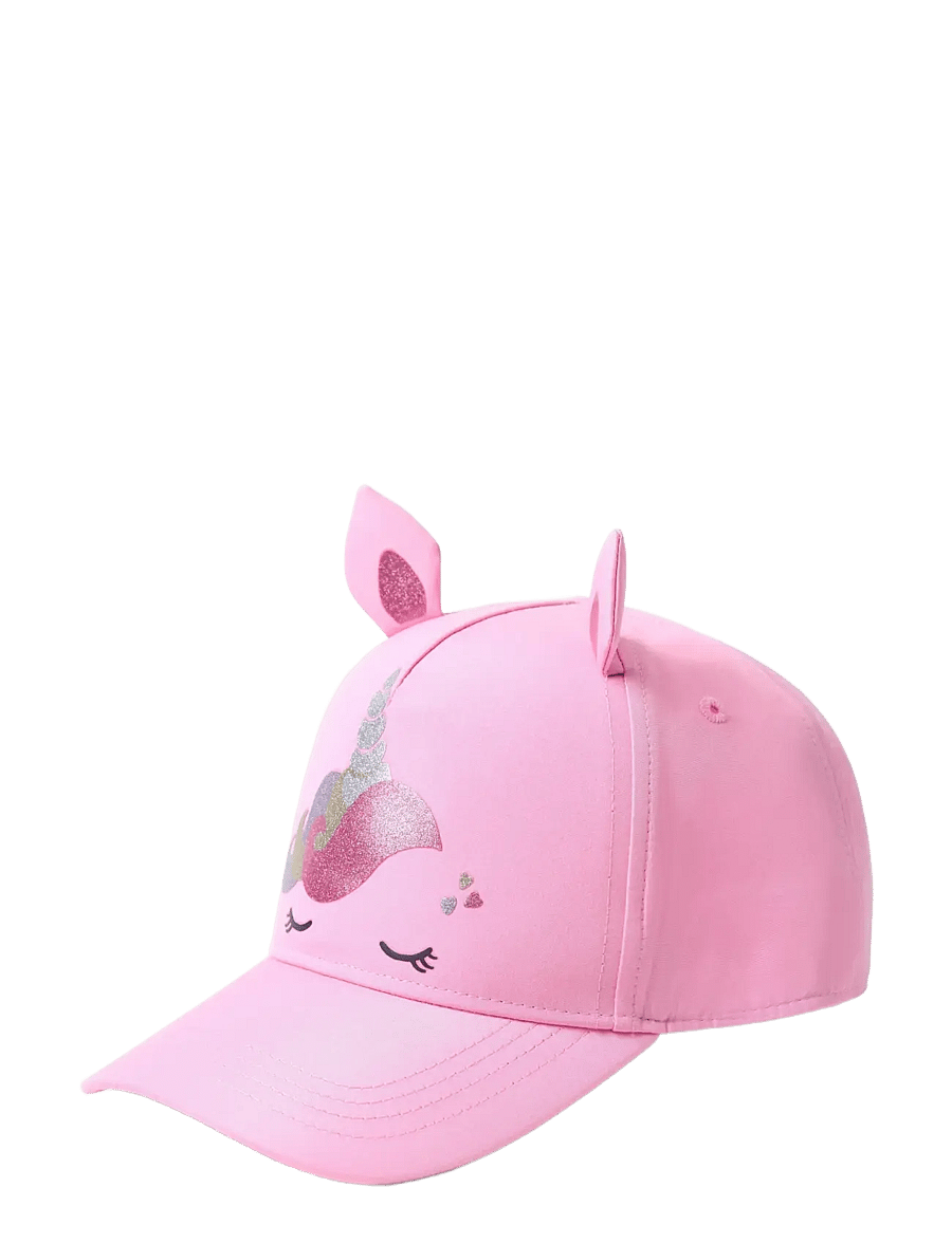 Lindex - Cap with unicorn - kepsar - light pink - 0