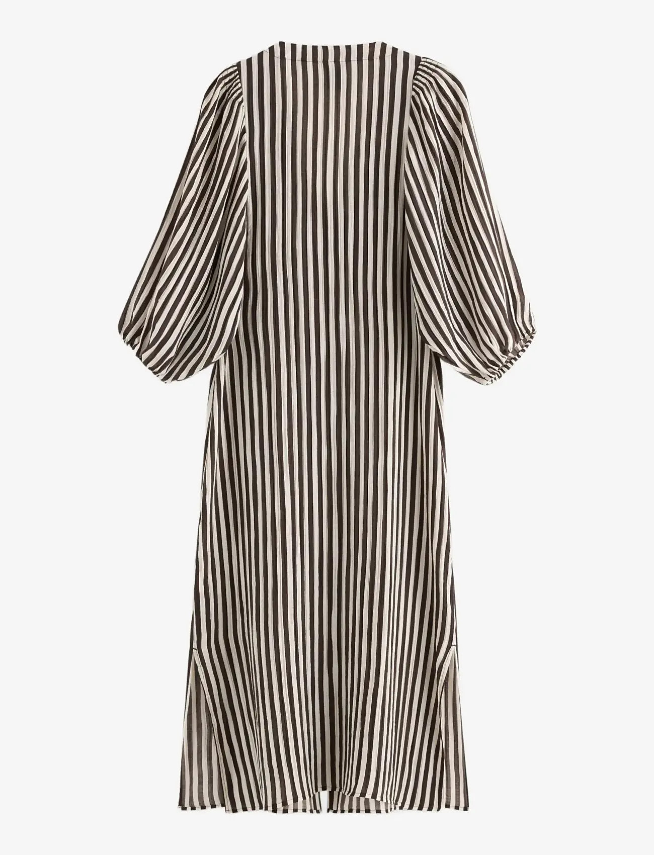 Lindex - Dress Olivia - skjortekjoler - dark brown - 2