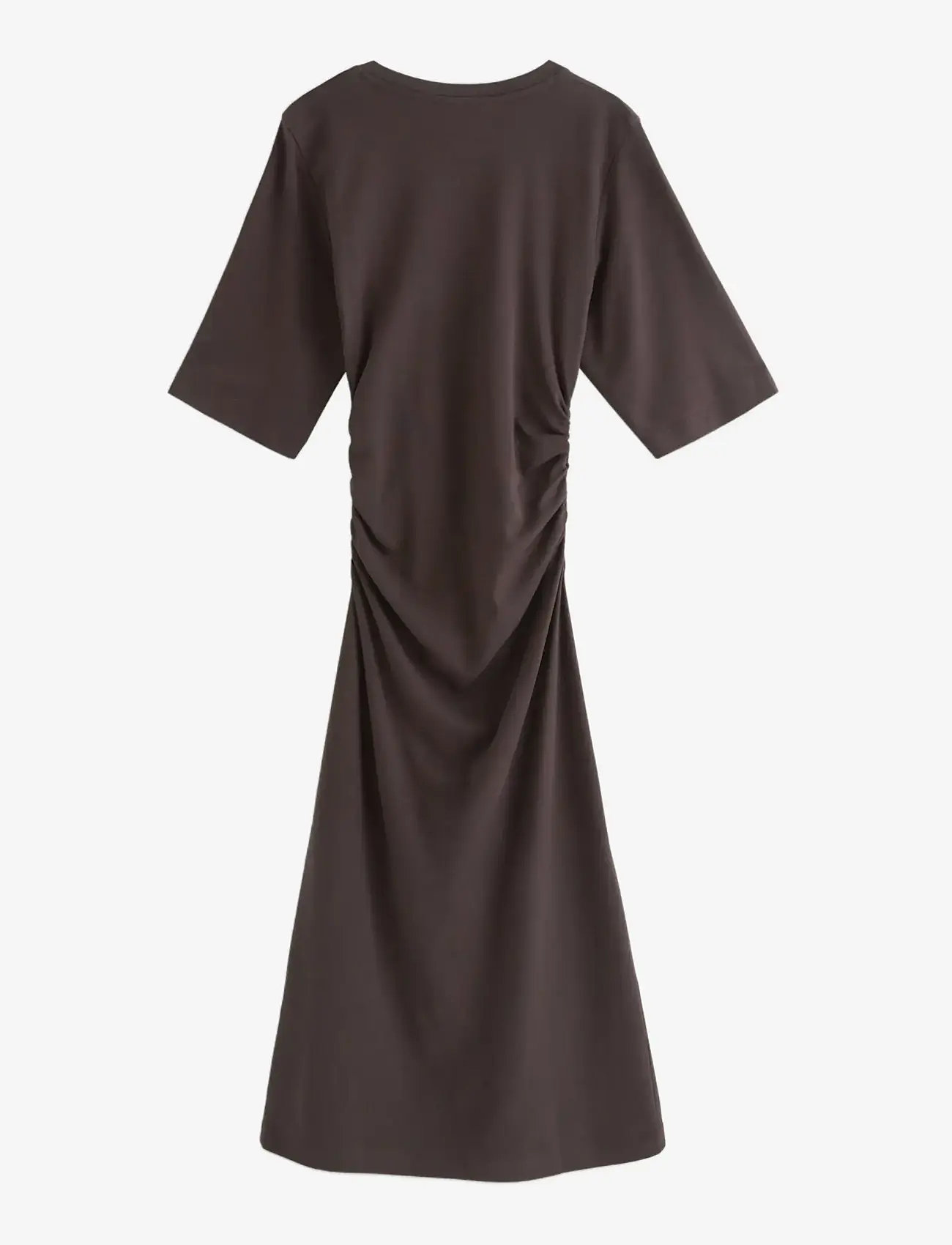 Lindex - Maxi dress in jersey - maxi kjoler - dark brown - 2
