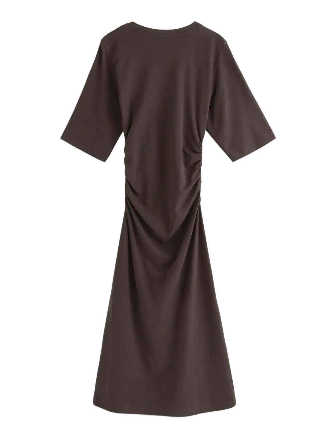 Lindex - Maxi dress in jersey - maxiklänningar - dark brown - 2