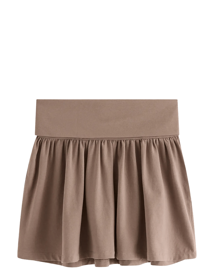 Lindex - Flounce skirt - miniseelikud - light dusty brown - 1