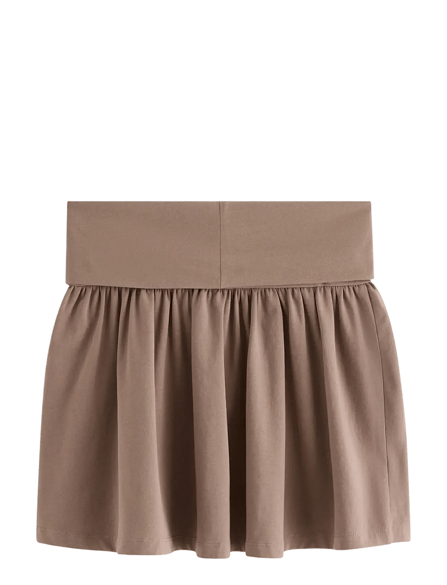 Lindex - Flounce skirt - miniseelikud - light dusty brown - 2