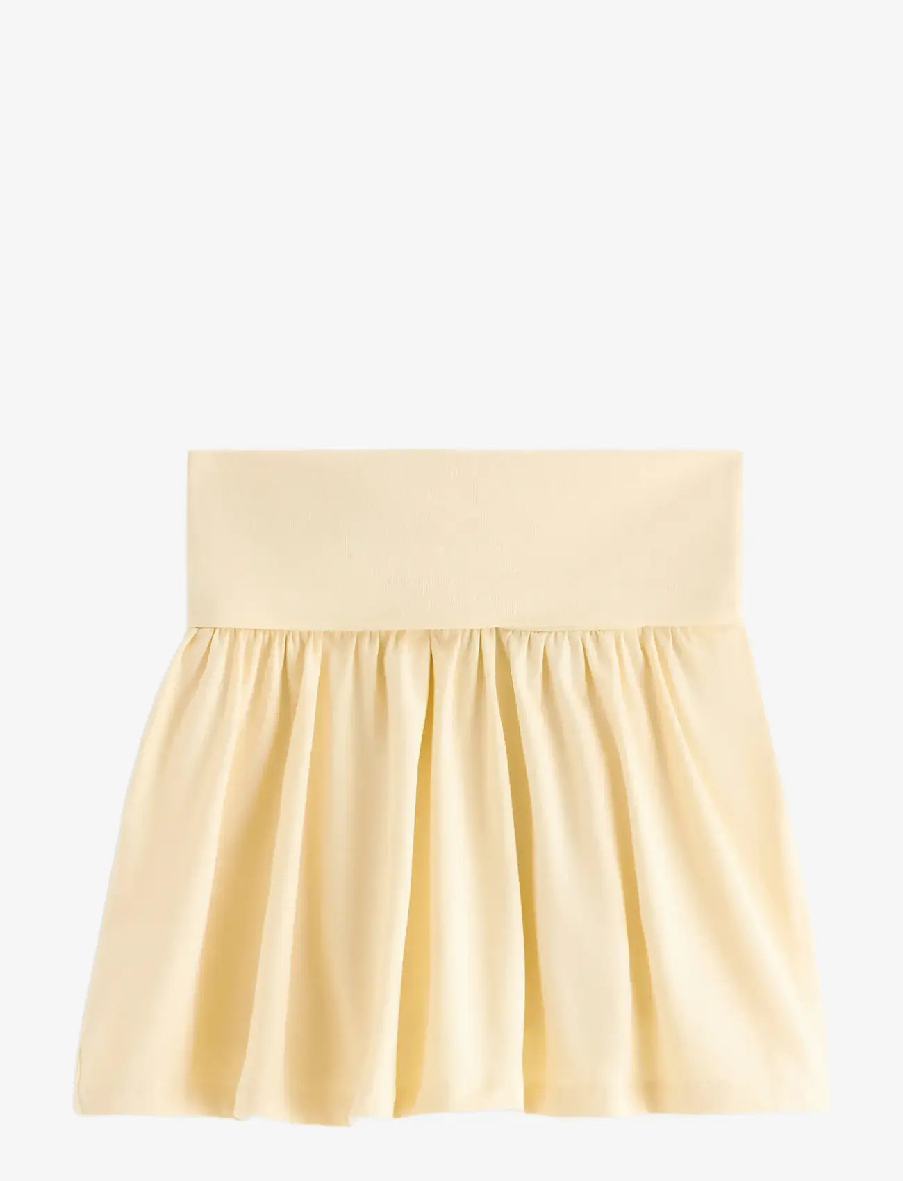 Lindex - Flounce skirt - korte nederdele - light yellow - 1