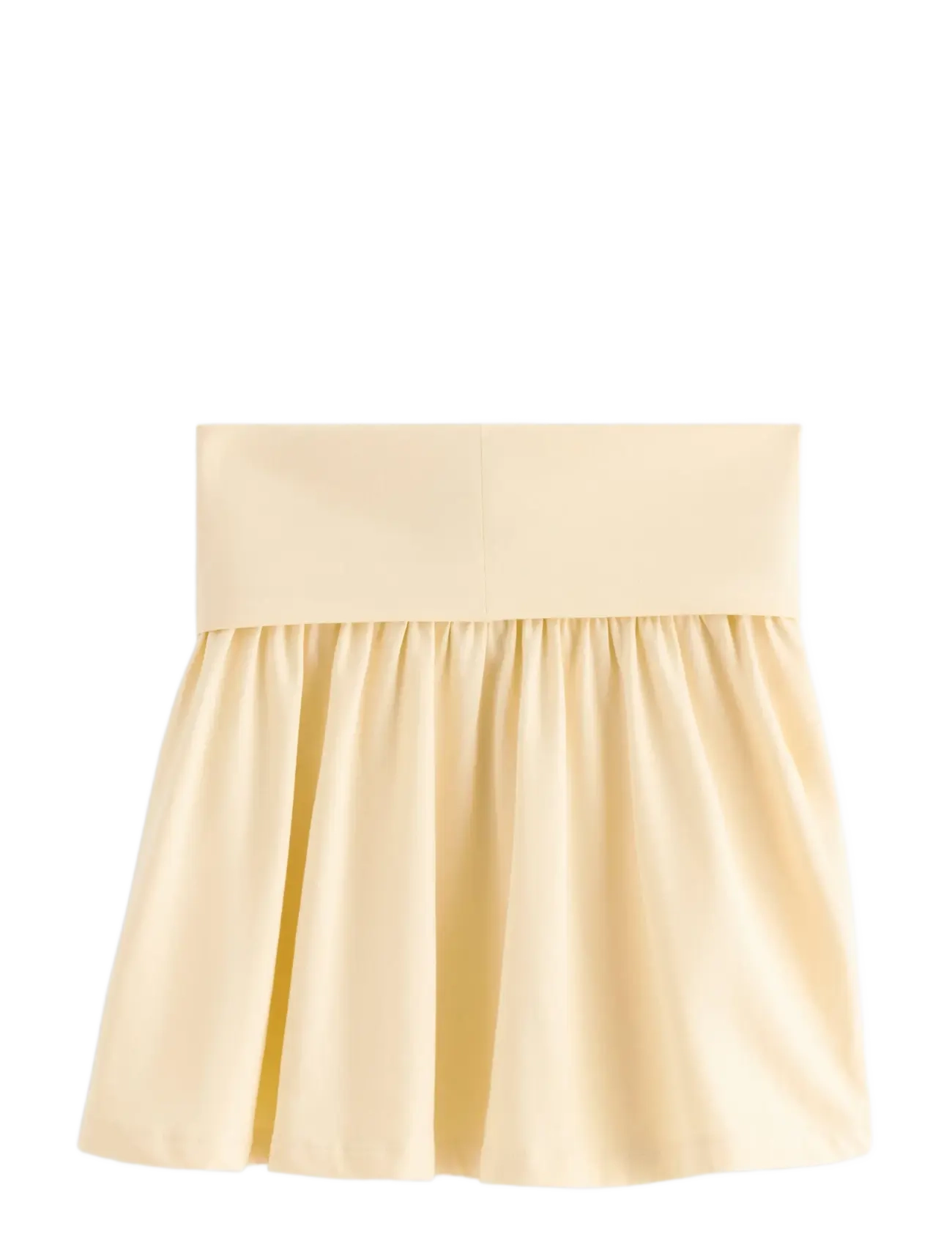 Lindex - Flounce skirt - miniseelikud - light yellow - 2