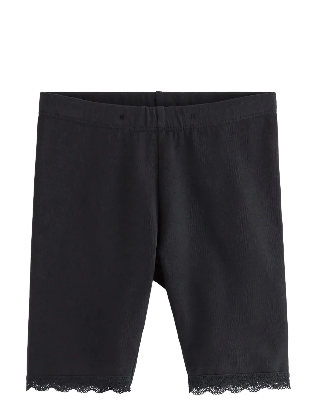 Lindex Cycling shorts with lace trim - Lindex - BLACK / black