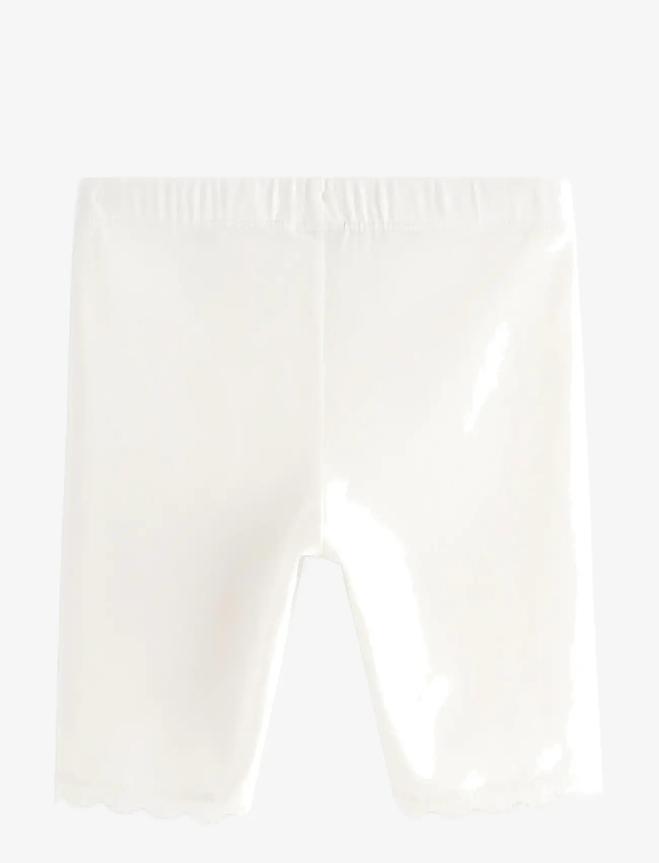 Lindex - Cycling shorts with lace trim - cykelshorts - light dusty white - 2