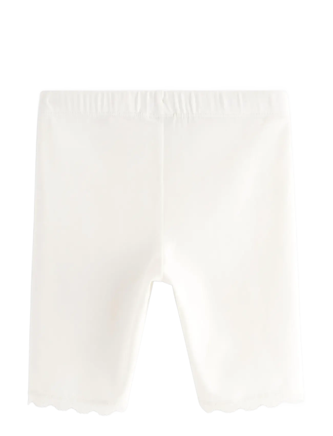 Lindex - Cycling shorts with lace trim - cycling shorts - light dusty white - 2