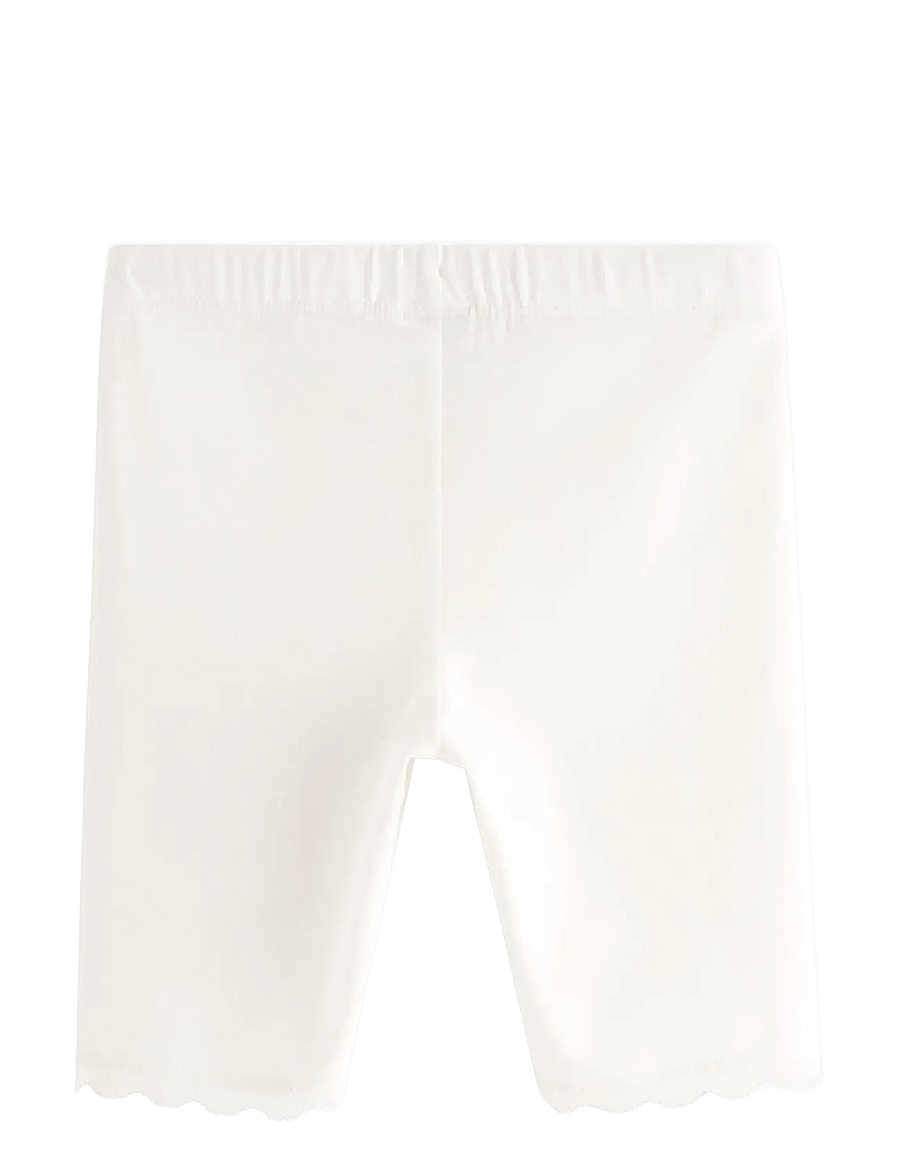 Lindex - Cycling shorts with lace trim - cykelshorts - light dusty white - 2