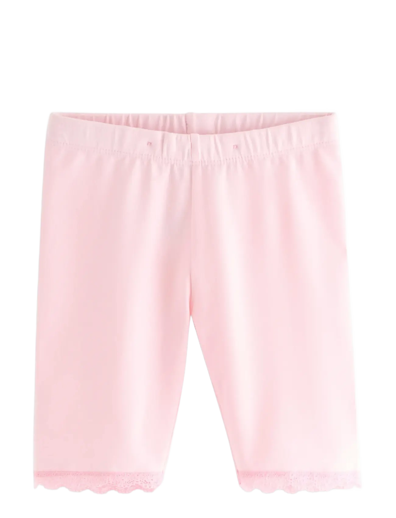 LINDEX Cycling Shorts With Strickjacke Trim Pink - 140 - Kinder