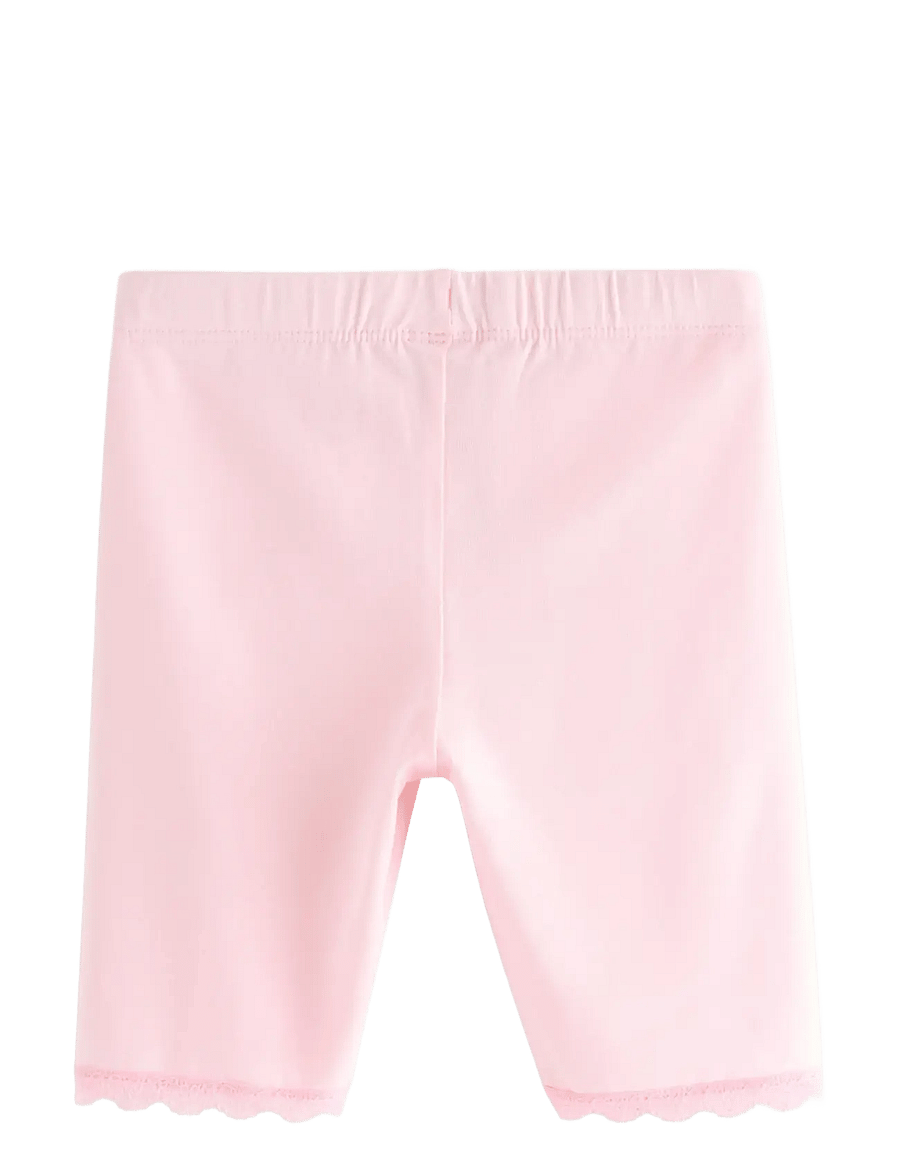Lindex - Cycling shorts with lace trim - cycling shorts - light pink - 2
