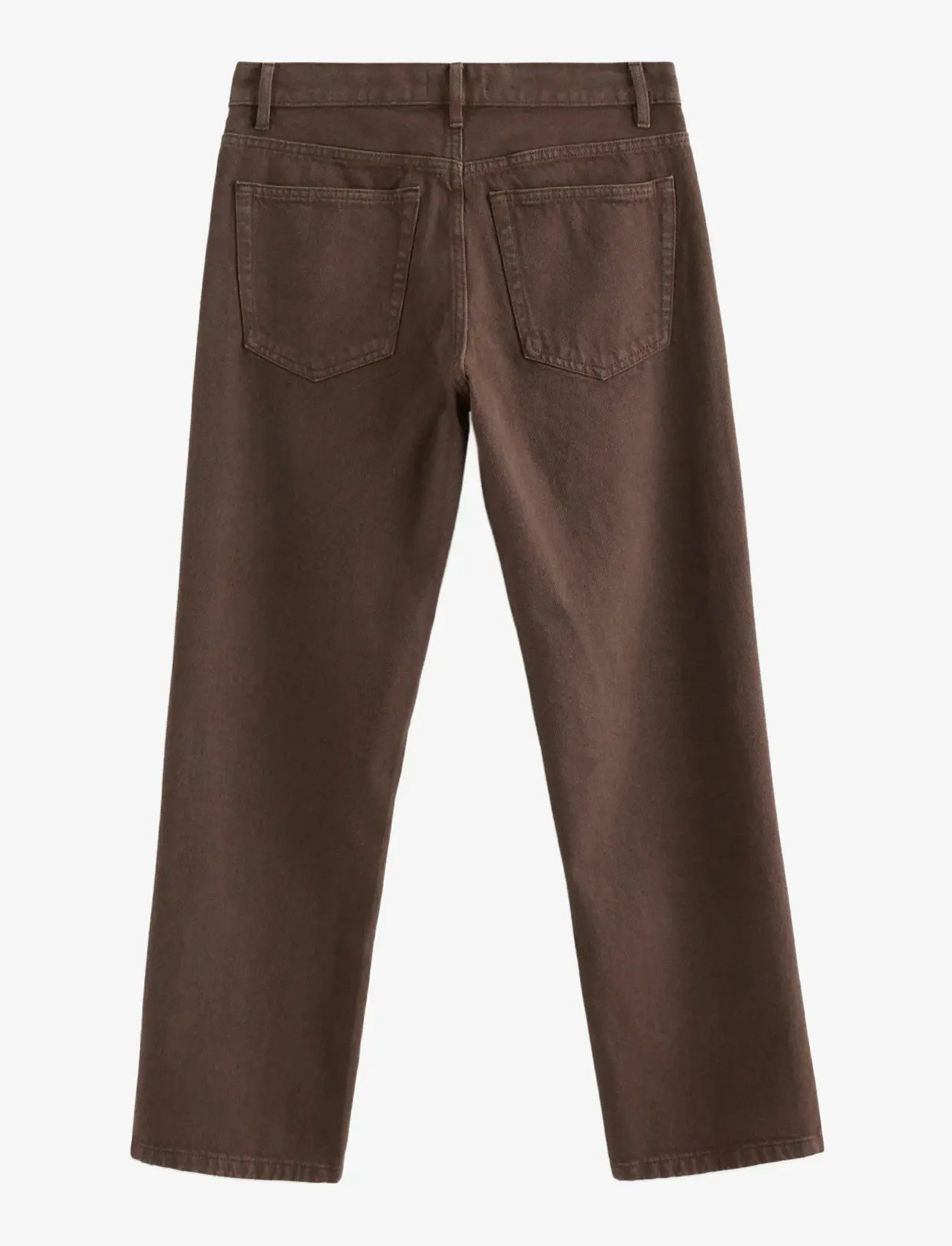 Lindex - STRAIGHT jeans with regular waist - straight jeans - dark dusty brown - 2