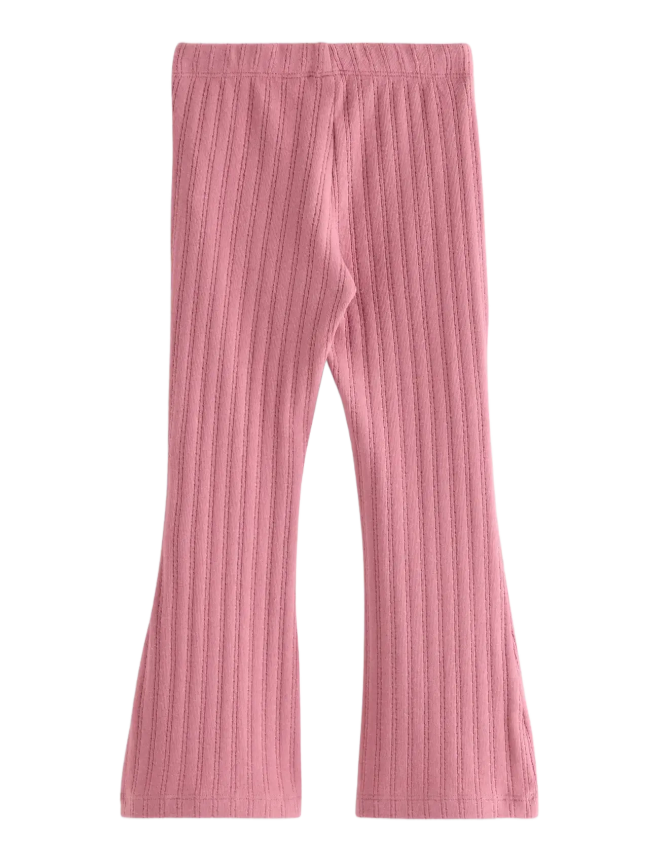Lindex - Flared jersey trousers - beebipüksid - dusty pink - 1
