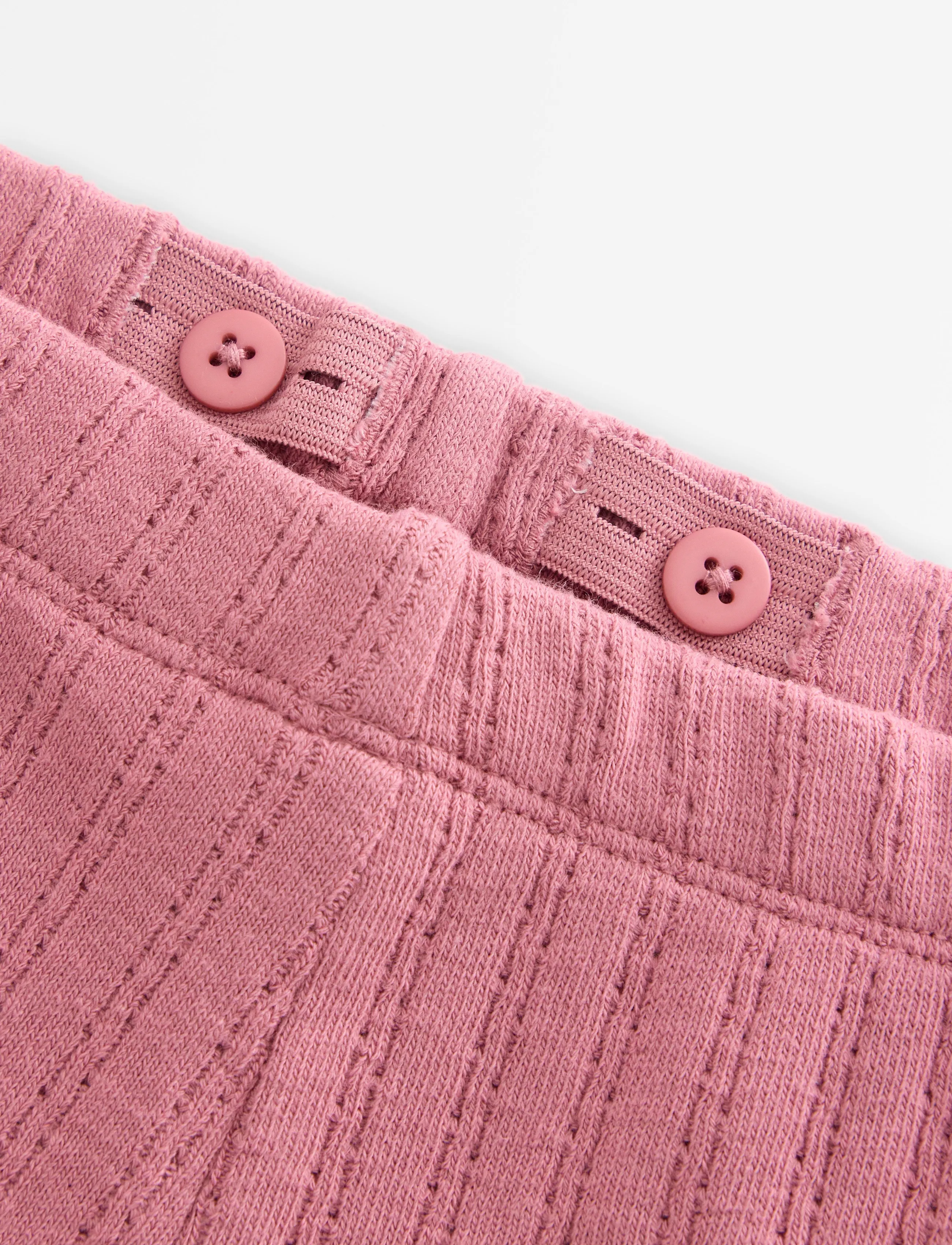 Lindex - Flared jersey trousers - beebipüksid - dusty pink - 2
