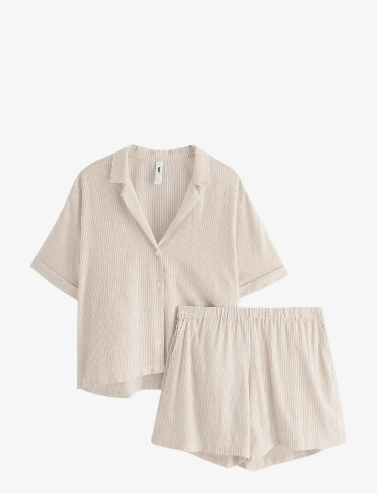 Lindex - Pyjama set - pidžaamad - dark beige - 1