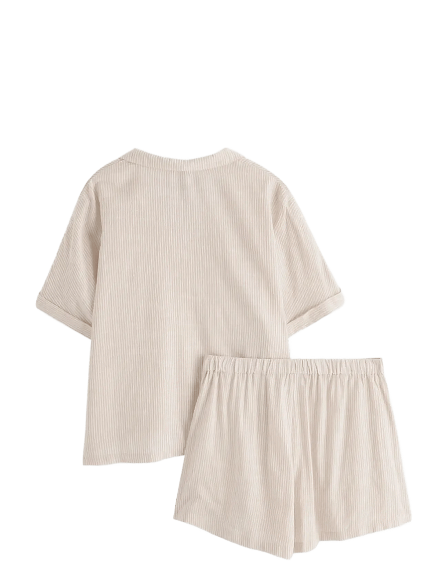 Lindex - Pyjama set - pidžamas - dark beige - 2