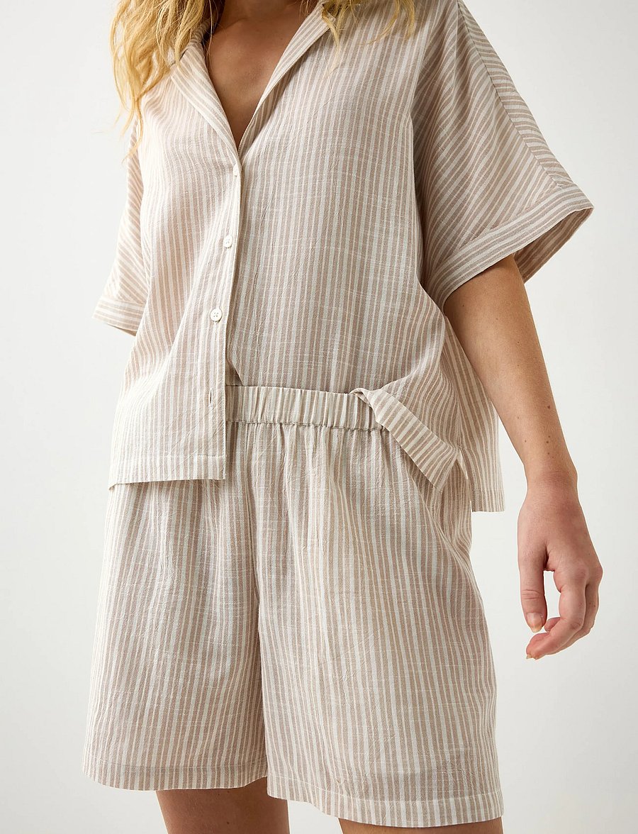 Lindex - Pyjama set - pidžamas - dark beige - 4