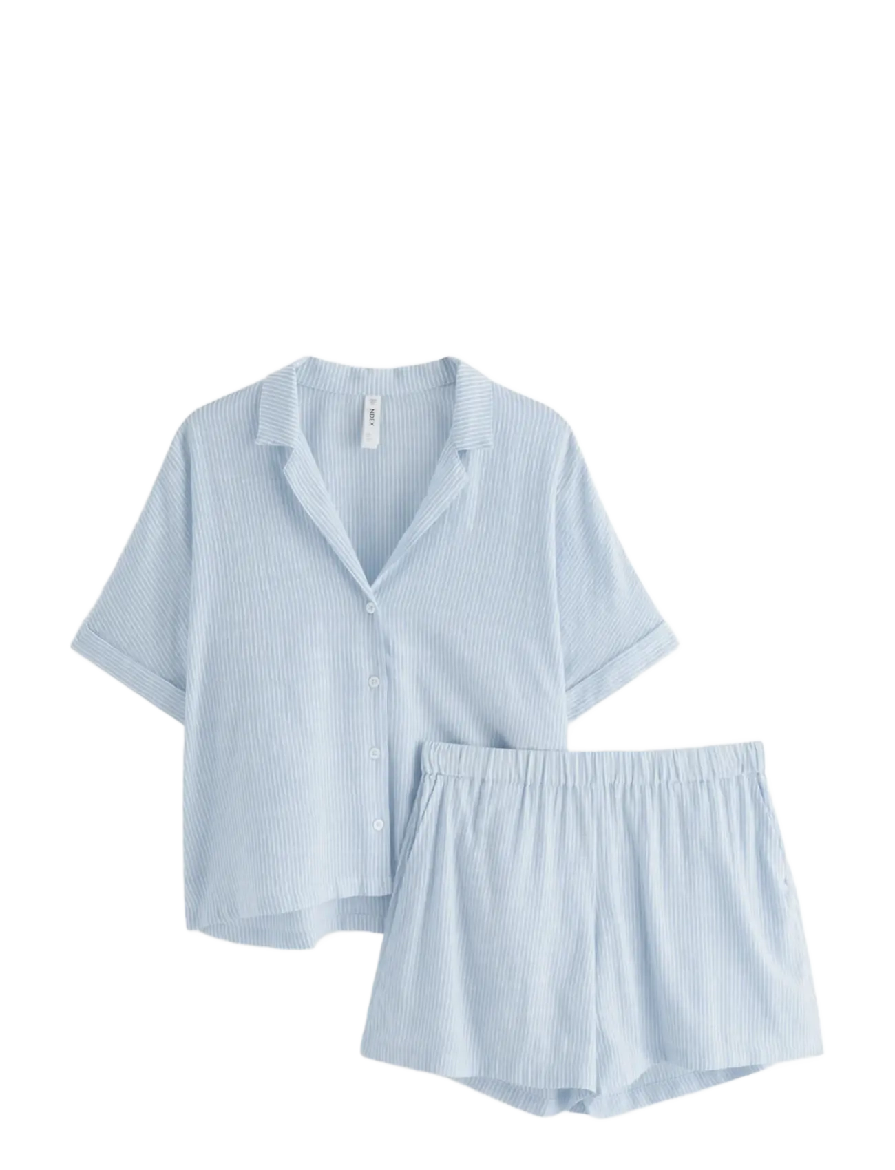 LINDEX Pyjama Set Blau - XS - Damen