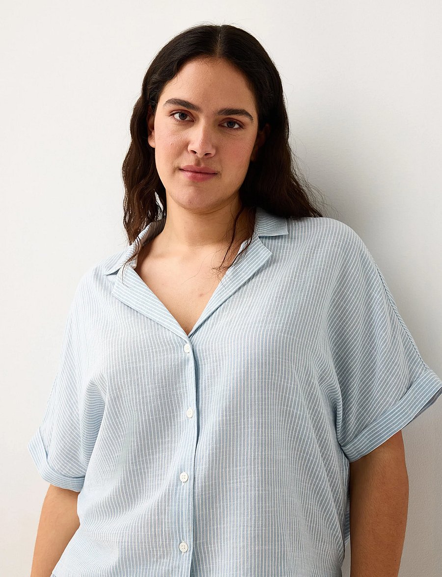 Lindex - Pyjama set - pižamos - light dusty blue - 4