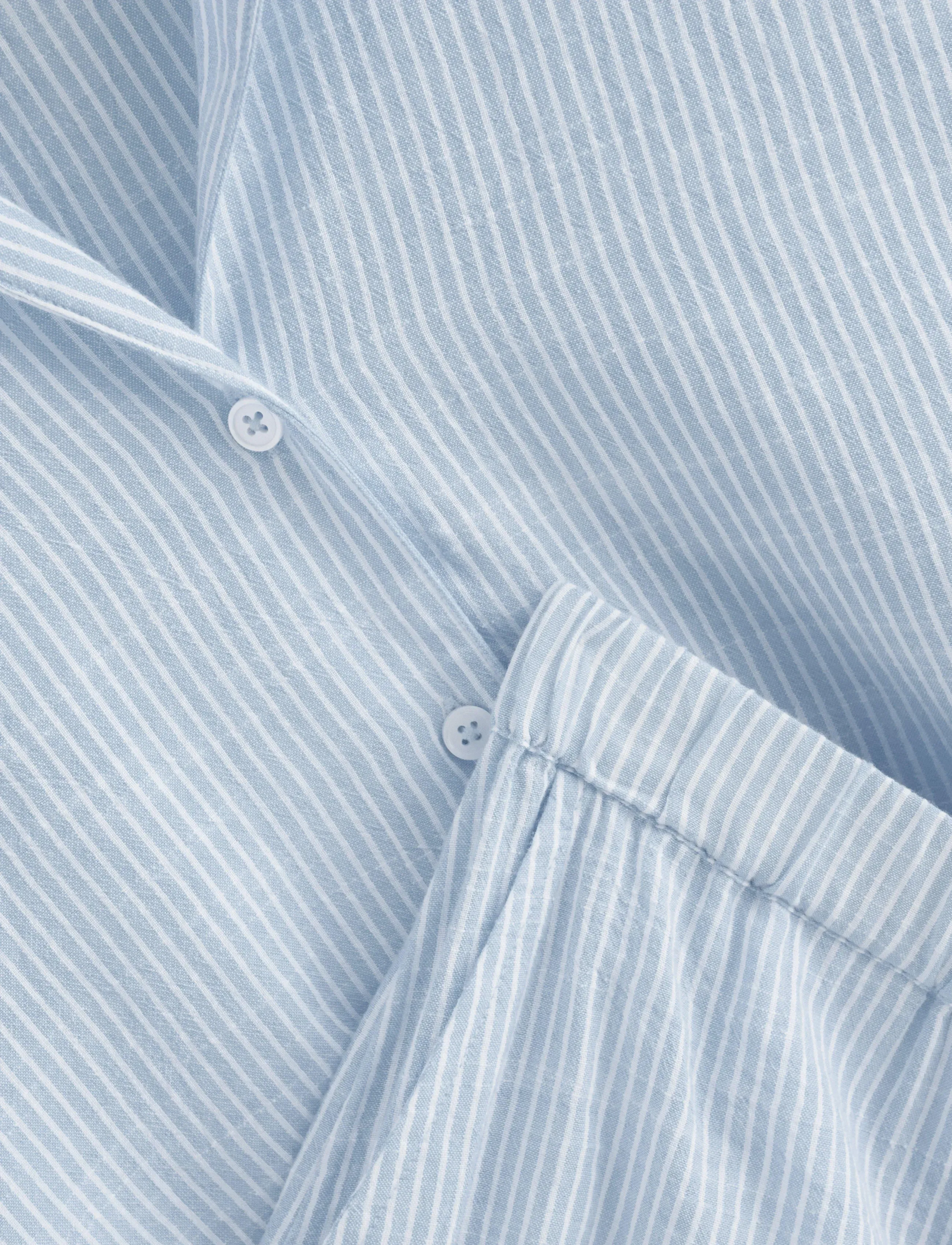 Lindex - Pyjama set - pižamos - light dusty blue - 5
