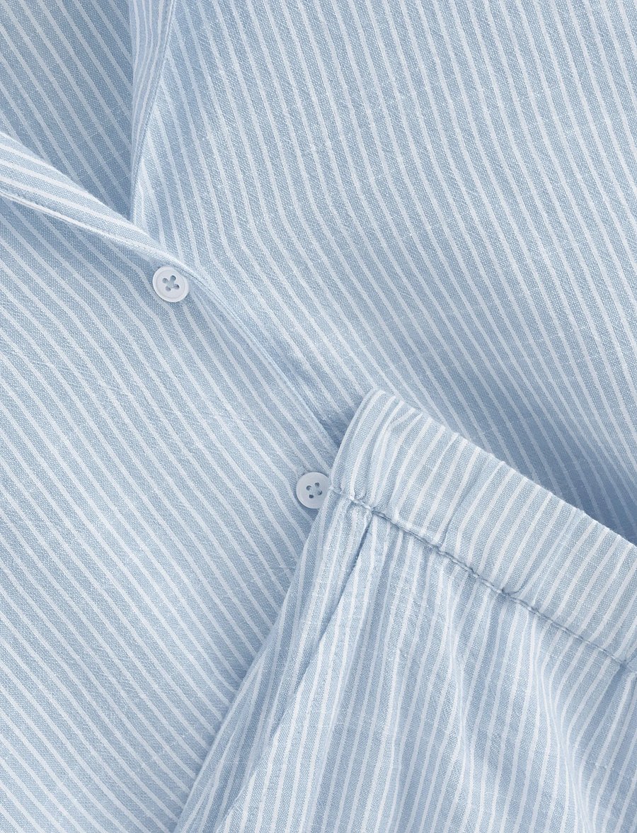 Lindex - Pyjama set - pižamos - light dusty blue - 5