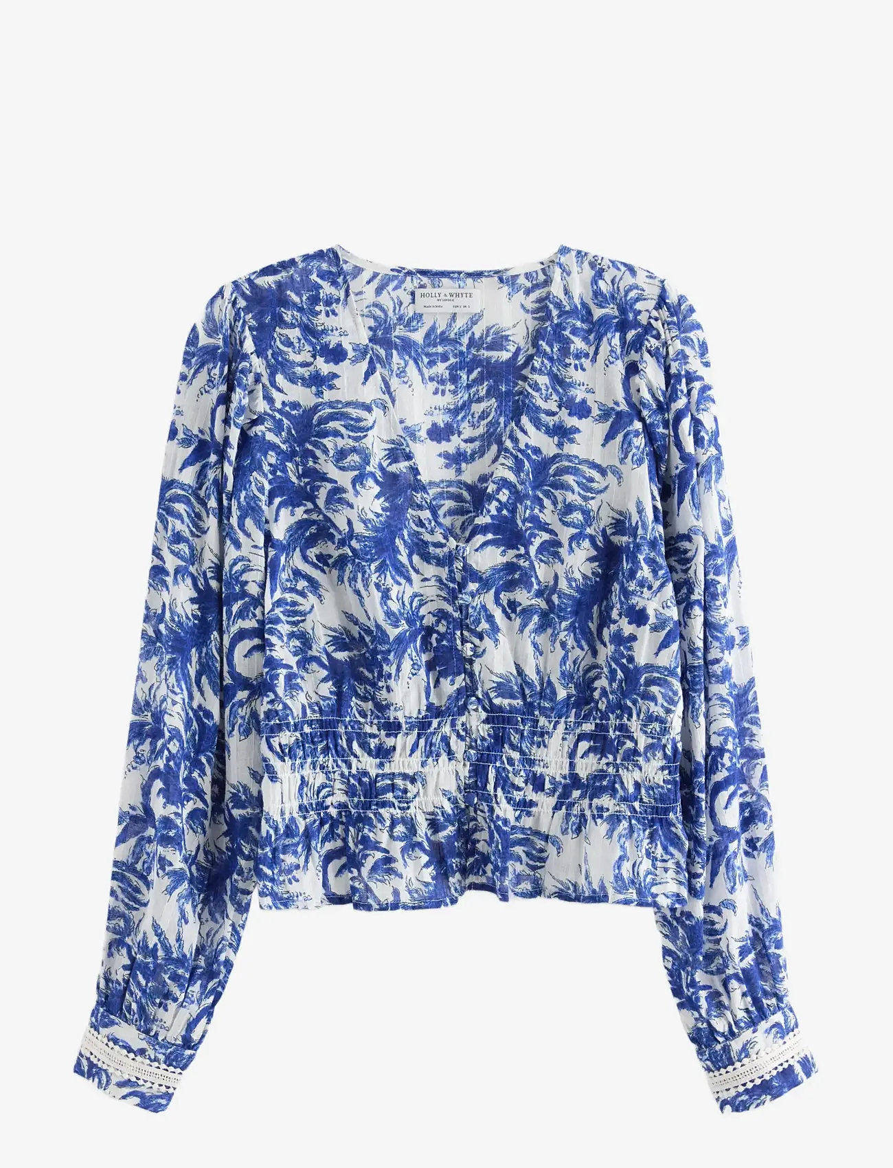 Lindex - Long-sleeved blouse - long sleeved blouses - off white - 1