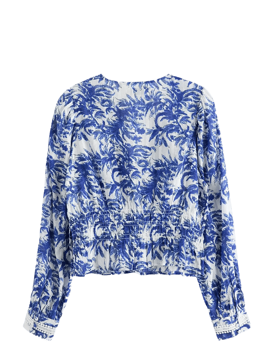 Lindex - Long-sleeved blouse - pikkade varrukatega pluusid - off white - 2