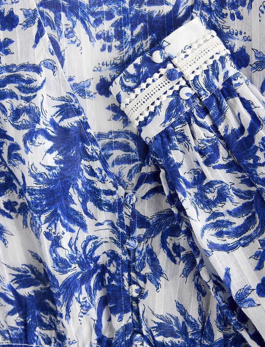 Lindex - Long-sleeved blouse - pikkade varrukatega pluusid - off white - 5