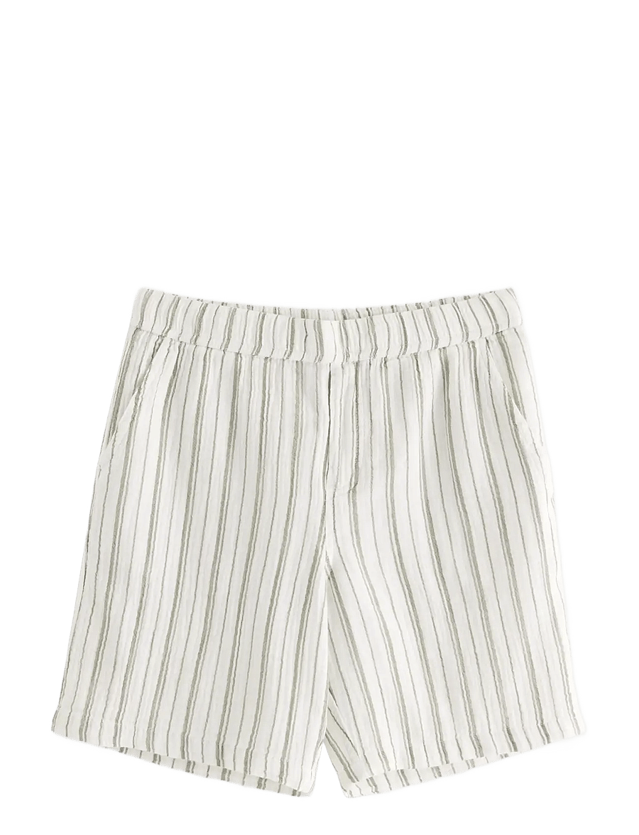 Lindex - Shorts in cotton gauze - casual shorts - dusty brown - 1