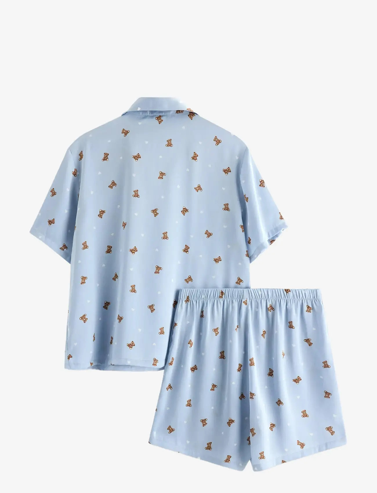 Lindex - Pyjama set in satin - komplektid - light blue - 2