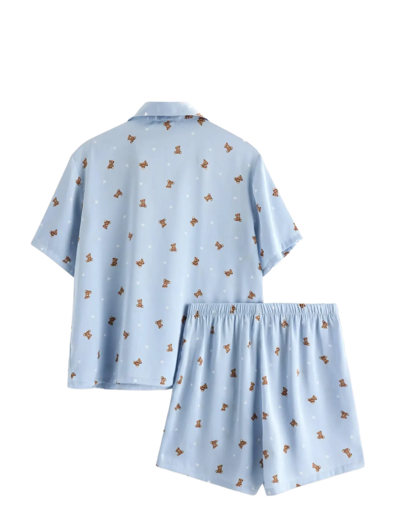 Lindex - Pyjama set in satin - sets - light blue - 2