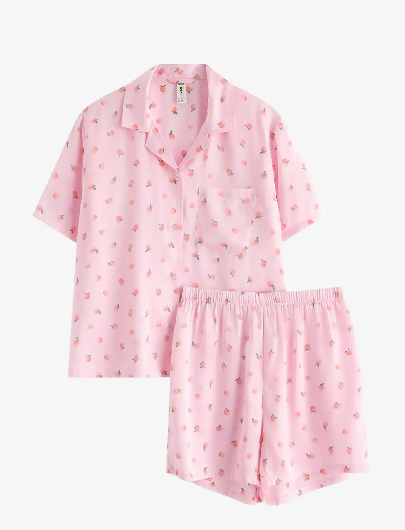 Lindex - Pyjama set in satin - pyjama-sets - light pink - 1