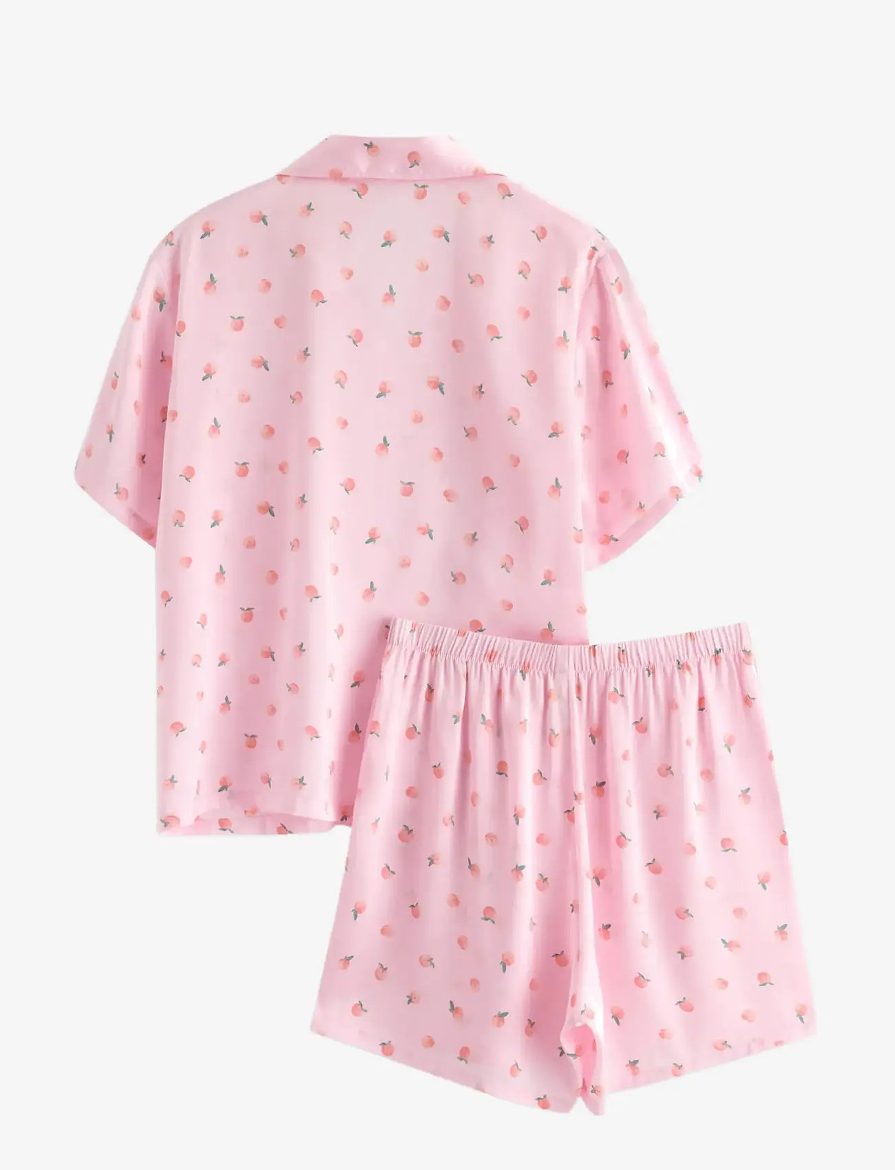 Lindex - Pyjama set in satin - pyjama-sets - light pink - 2