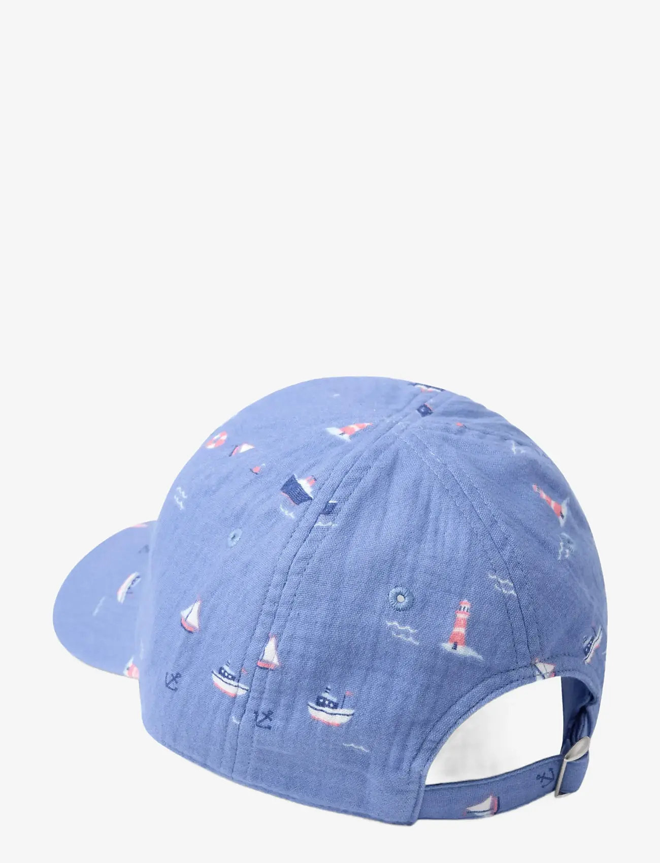 Lindex - Cap in cotton gauze - nokamütsid - blue - 1