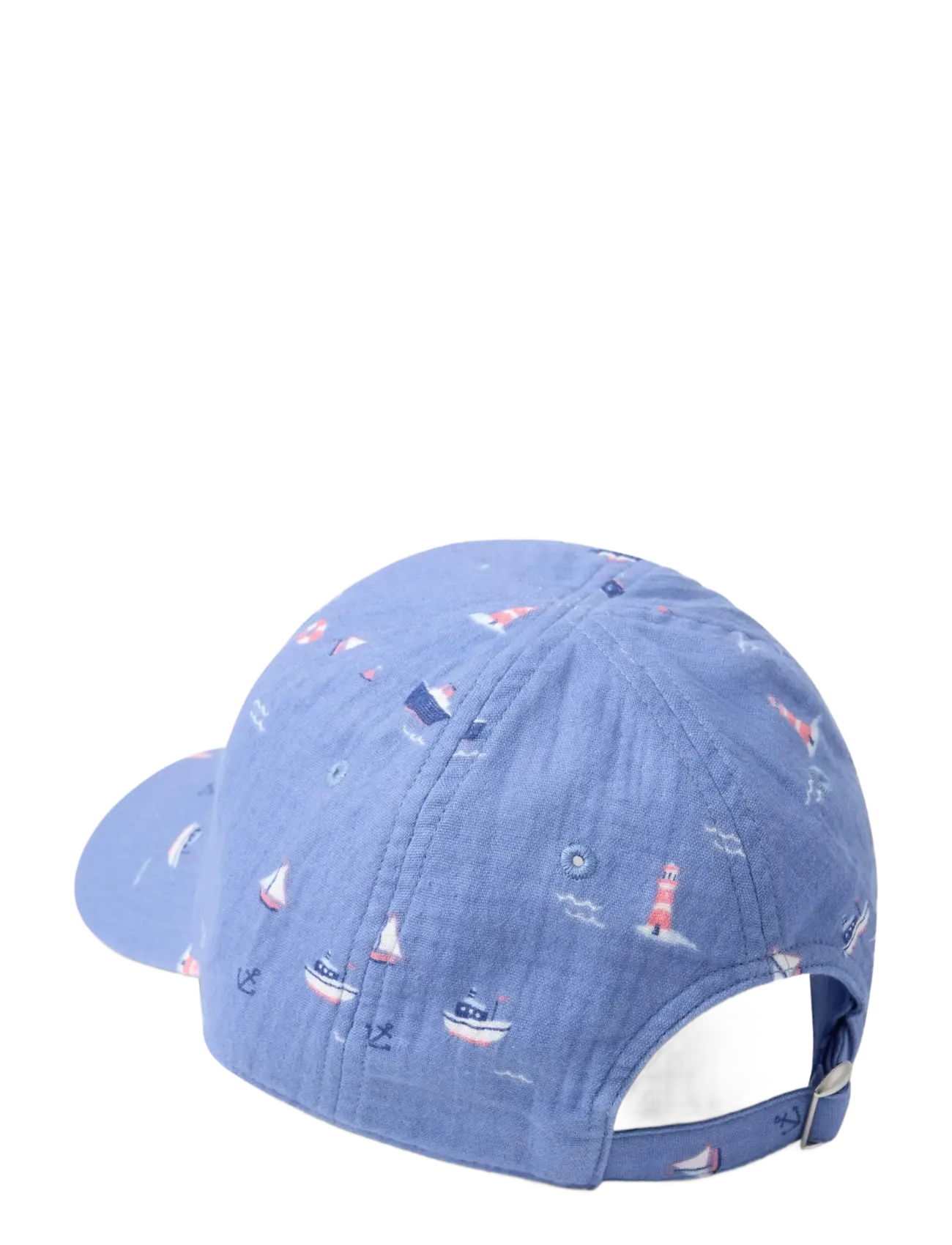Lindex - Cap in cotton gauze - accessoires - blue - 1