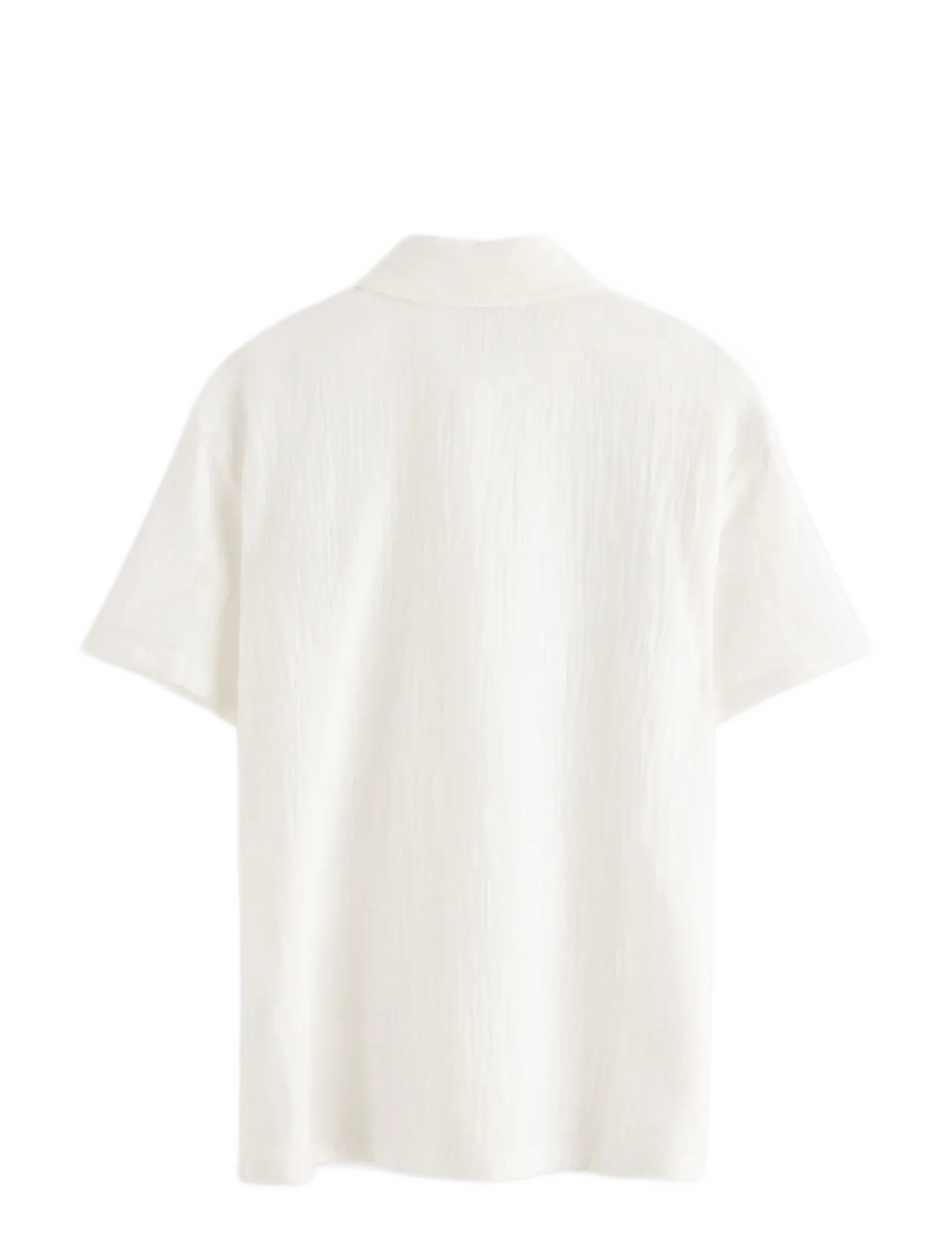 Lindex - Shirt in cotton gauze - overhemden met korte mouwen - off white - 2
