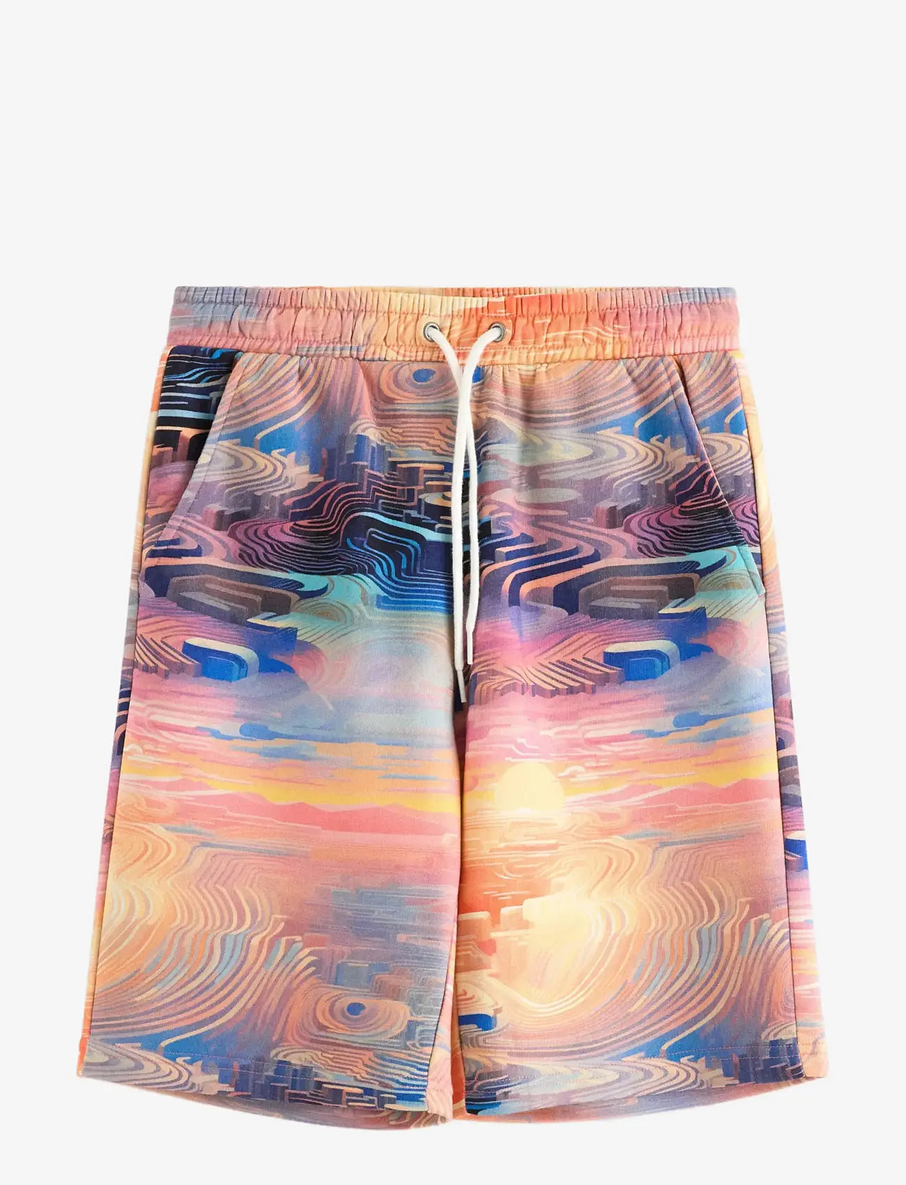 Lindex - Shorts with brushed inside - sweatshorts - pink - 1