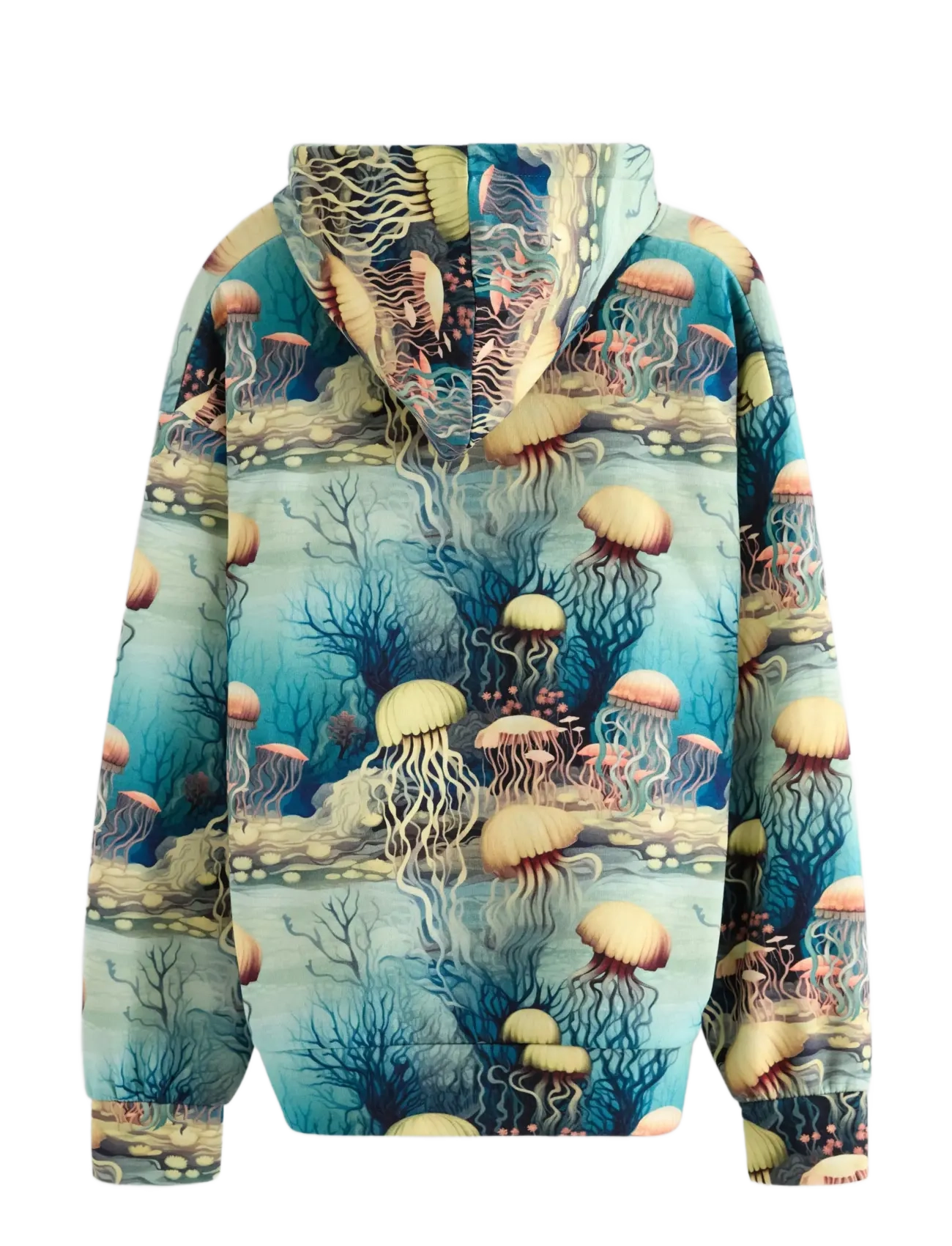 Lindex - Hoodie with brushed inside - pulls à capuche - dusty green - 2
