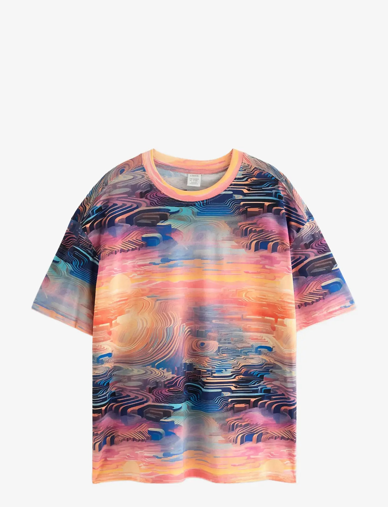 Lindex - Short-sleeved t-shirt - kortærmede t-shirts - pink - 1
