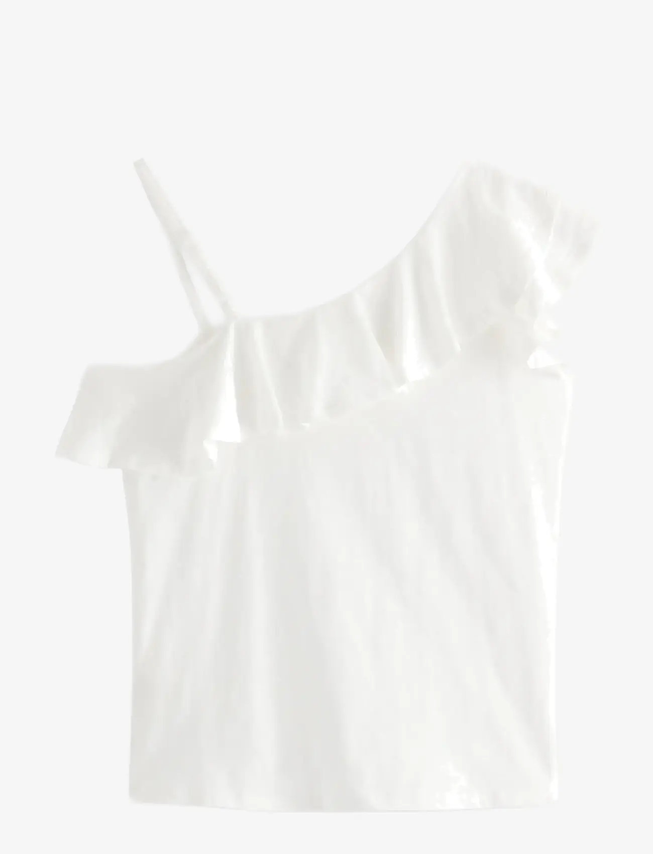 Lindex - Top in slub jersey with one shoulder design - Ærmeløs undertrøje - off white - 2