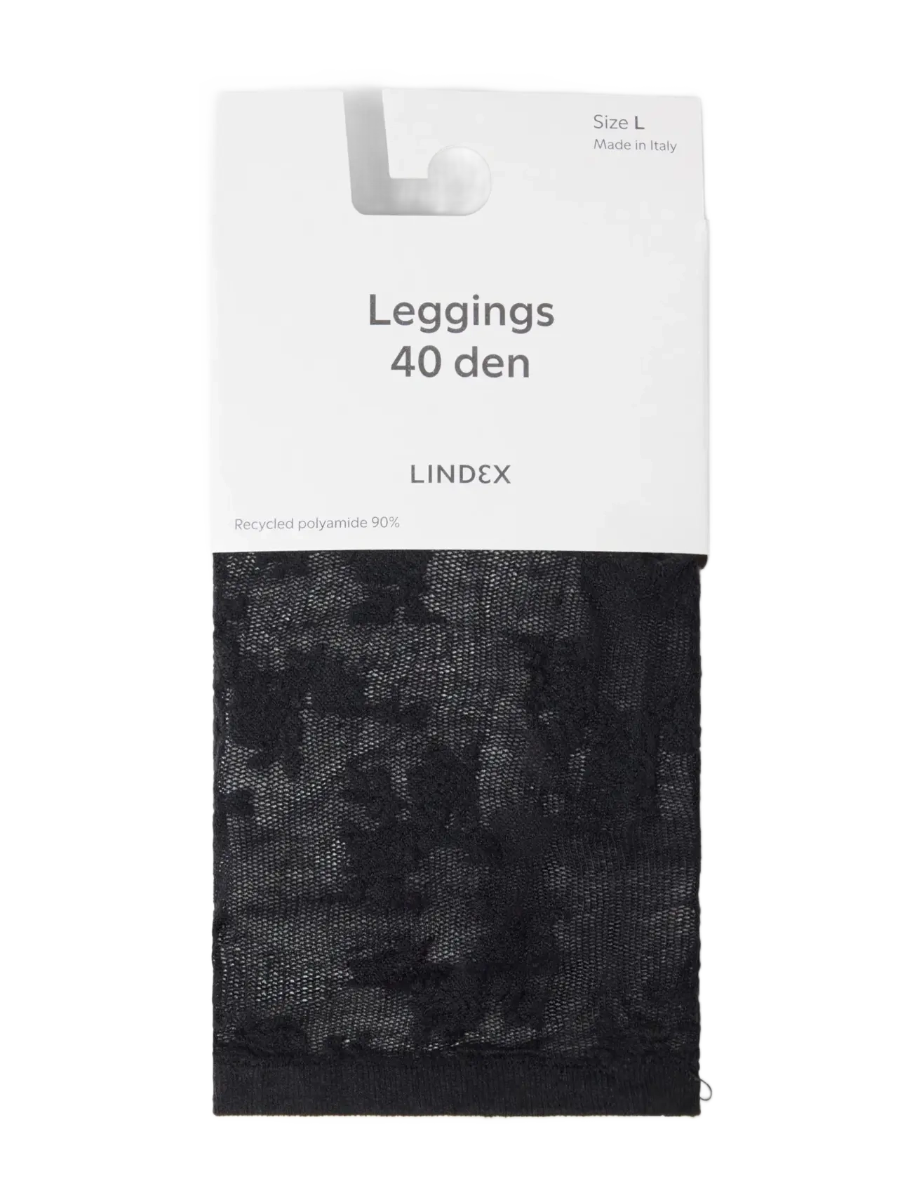 LINDEX Leggings 40 Denier Schwarz - L - Damen